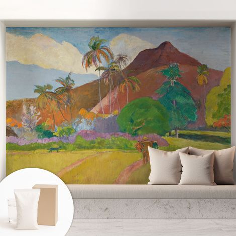 Tapete Vliestapete mit Kleber für Wohnzimmer Schlafzimmer Küche - Wanddekoration Exotische Natur 208x146 cm (1/5)