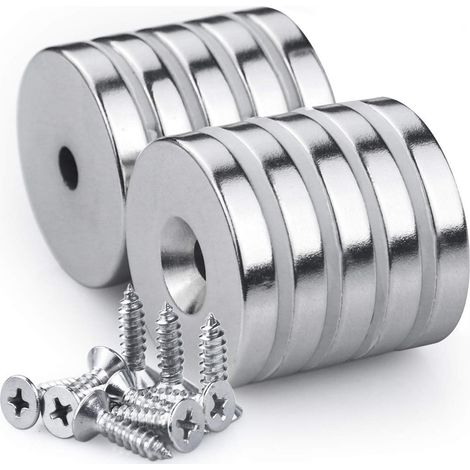 Magnete a rondella con foro