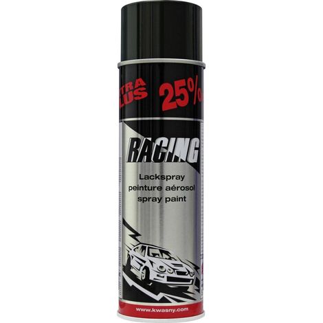NOIR Brillant (RACING) (Bombe peinture 400 ml) ... (1/2)