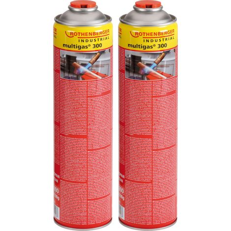 ROTHENBERGER  Industrial  2x  Multigas  300  600  ml  1000003742