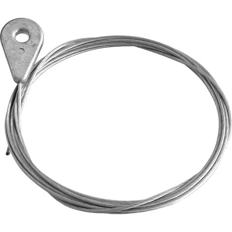 cyclingcolors Cavo di acceleratore occhiello 6,5 mm decespugliatore tosaerba tagliaerba testa filo acciaio trazione trattore (1/3)