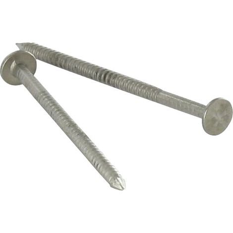 Kg de pointes Anneau Tête plate 35 Diamètre 2.3 Inox A2-1 pièce