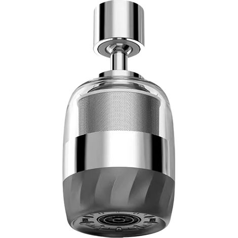 Prolunga per rubinetto da lavello da cucina, filtro a tubo aeratore, accessorio per il risparmio idrico in acciaio inox antiruggine. (1/4)