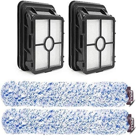 Compatible with Bissell Crosswave 1866/1785/2052/1713/2225, Pet Brush Rolls, Hardwood Rollers, Carpet Surface Rollers and Filters (1/5)