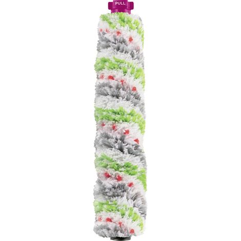 Bissell Brushroll MultiSurface Spazzola Rotante Antigrovigli Multisuperficie Accessorio Originale per CrossWave 2519, Bianco, Grigio, Verde e Rosa, 0.298m (1/5)