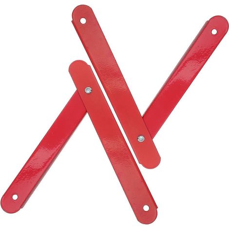 2 charnières de rechange pour échelle de grenier, tige de fixation, pièce détachée pour escabeau (1/5)