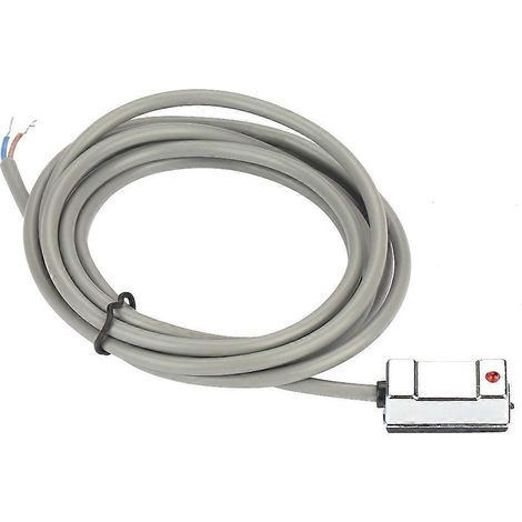 Cylindre pneumatique magnétique CS1-U, capteur à interrupteur magnétique à lames souples, CC/CA 5 V - 240 V (1/4)