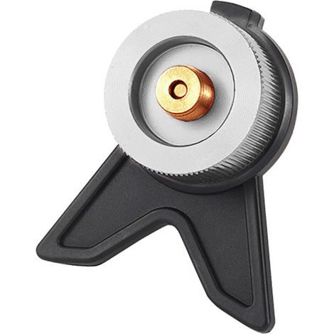 Adaptateur de réservoir d'essence extérieur avec support, outil de recharge, convertisseur de four de Camping, accessoire Portable auto-scellant (1/5)
