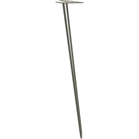 Pied filaire incliné acier 71 cm (1/3)