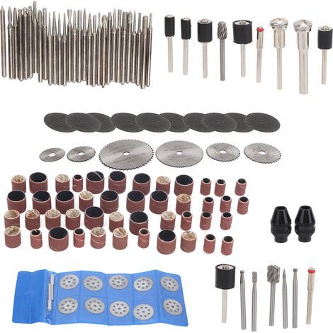 Ensemble d'outils pour meuleuse électrique, lames de scie courtes en acier rapide, 121 pièces (1/5)