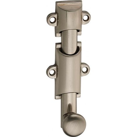 Chiavistello THIRARD da applicare per finestra, a scorrimento, 100 mm, nichel satinato.