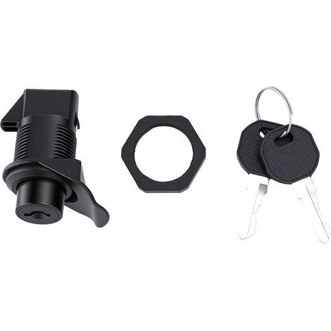 Verrou à bouton-poussoir en Nylon pour boîte à gants, pour camping-car, bateaux, Yachts, portes de compartiment de rangement (1/5)