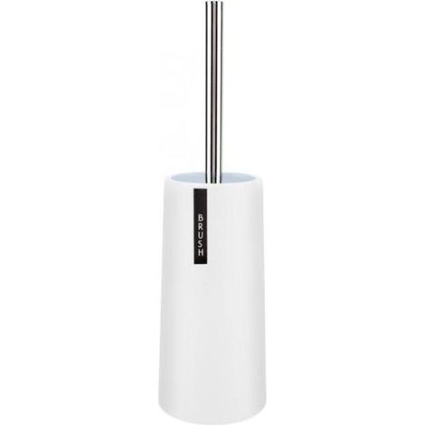Simple toilet brush with improved stainless steel holder - AquaForge (1/4)