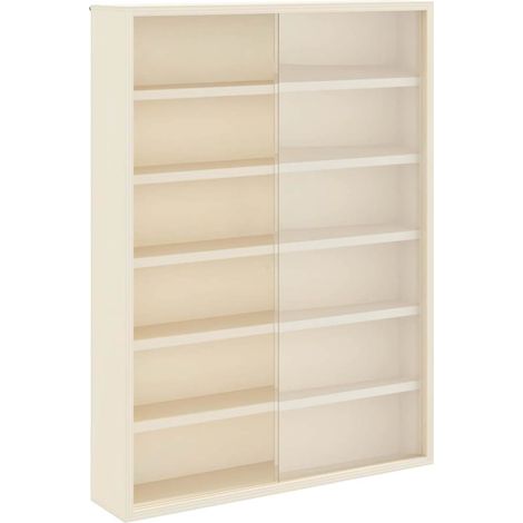 Expositor de Pared Beige 40 x 8,5 x 54 cm Madera contrachapada vidaXL (1/5)