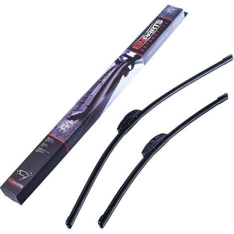 Escobillas limpiaparabrisas delanteras 660/510 mm dedicadas a Chrysler, Dodge, Fiat, Hyundai, Lancia, Peugeot (1/4)