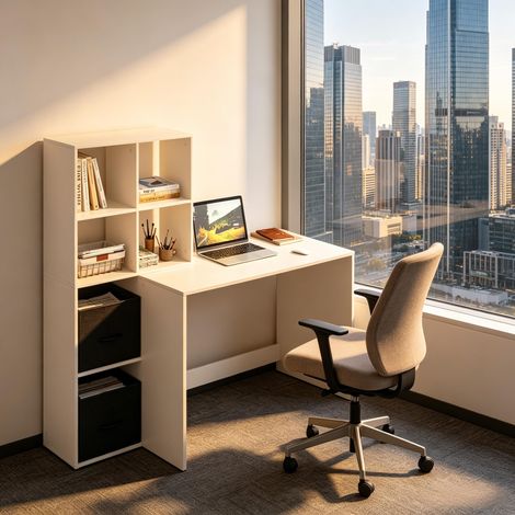 Bureau polyvalent, poste de travail, bureau PC, bureau gamer, bureau d'étude, bureau à écrire (bureau seul) (1/4)