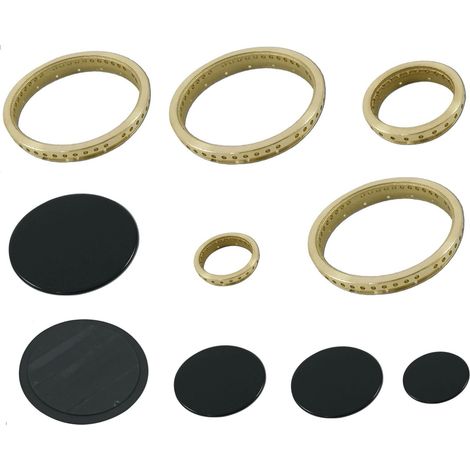 NARDI SAMET LOFRA SERIE SPARTIFIAMMA COMPLETO PER CUCINA A GAS 10 PZ 2 GR S 4719 (1/2)