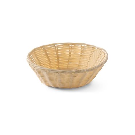 Panier à pain en polyrotin, rond, diamètre 200 mm, hauteur 65 mm - Hendi 426609