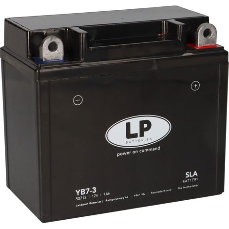 Batterie AGM SLA 12V 7Ah für Motorrad Startbatterie MS YB7-3