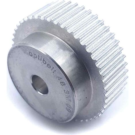 Poulie dentée moyeu plein PD3M48-9