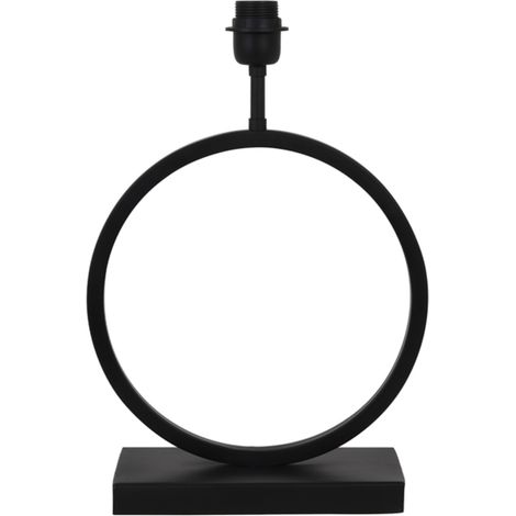 Light & Living - tischlampe - Liva - schwarz - metall - einzelne