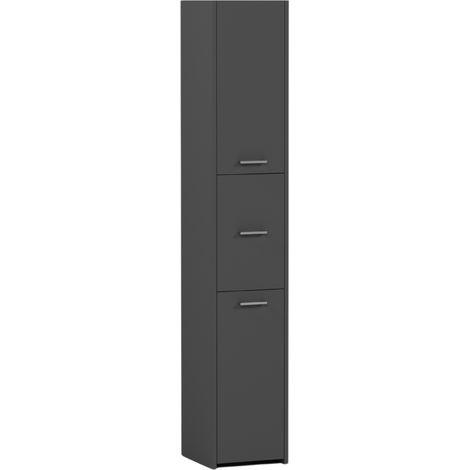 Badezimmerschrank Anthrazit, 30 x 30 cm - Modern L-23 (1/5)