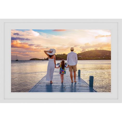 Thomson F10W cornice per foto digitali Bianco 25,6 cm (10.1") Touch screen Wi-Fi (1/3)