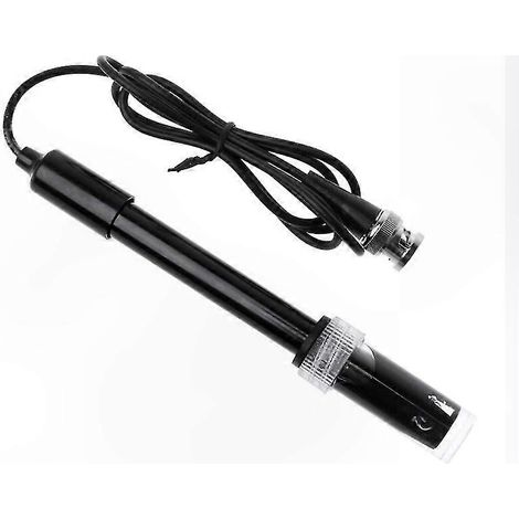 Hochpräzise pH-Sonde 0-14, Länge 15 cm, zuverlässiger und empfindlicher Sensor für genaue Labormessungen und aquatische Tests. (1/3)