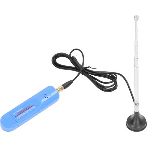 Softwaredefinierter Radioempfänger (SDR) mit SMA-Buchse-Antenne, Kit für Kurzwelle, DVB-T FM DAB, Luftfahrt, Softwareband, Empfängerzubehör. (1/5)