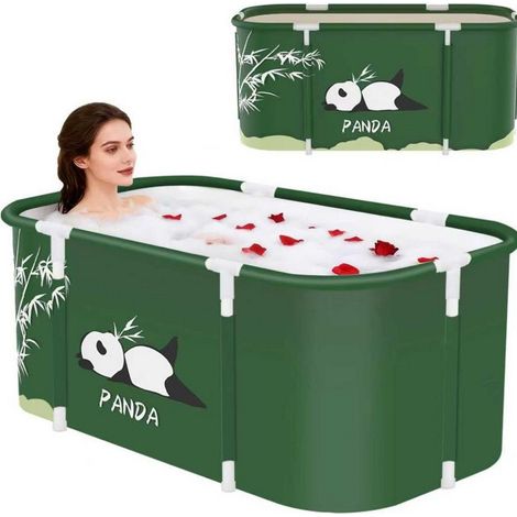 Baignoire pliable portable pour douche piscine pour adultes et enfants 120cm (1/5)