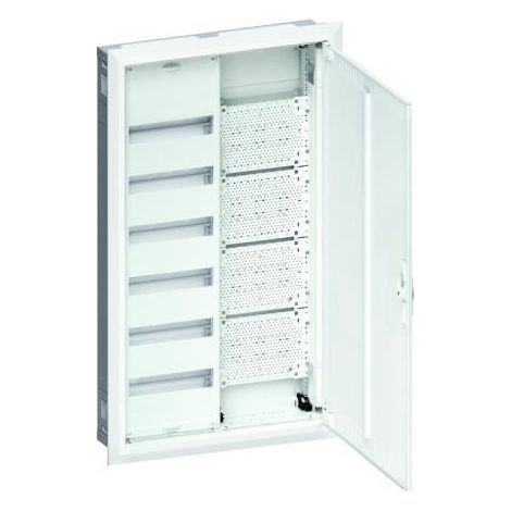 HAGER FWU62K1 FWU62K1 DISTRIBUTEUR DE CHAMP POUR MUR CREUX NOMBRE DE RANGÉES = 6 CONTENUS, 1 PIÈCE.