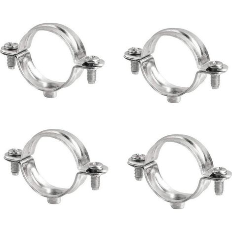 Cyclingcolors – Collier de fixation murale 16mm – Lot de 4 – Raccord tuyau tube pour plomberie – Utilisation universelle