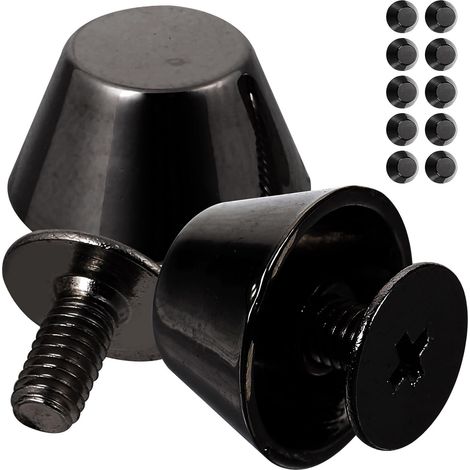 Vis Décoratives Accessoires Pratiques et Faciles à Utiliser 12 Pièces en Alliage de Zinc pour Ongles de Pieds pour Bricolage DIY (1/5)