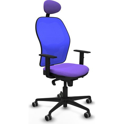 Sedia Ufficio con Poggiatesta Jorquera Piqueras y Crespo 1D036G1 Lilla (1/5)