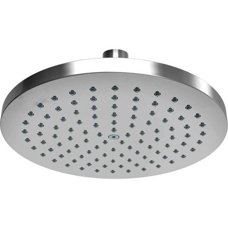 Pommeau de douche haute pression 22 cm – Jets anti-calcaire – Acier inoxydable chromé – Angle réglable 360° – Raccord G1/2