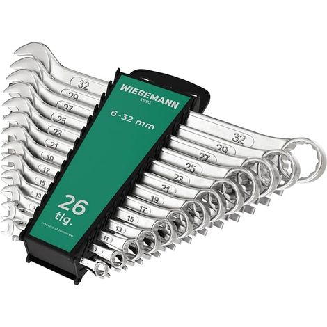 lot de clés mixtes de 6 à 32 mm 80270 set de clés de serrage avec support de rangement