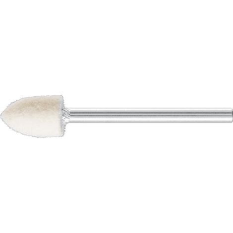 PFERD TOOLS harte Filzpolierstifte Spitzkegelform Ø 8x12 mm Schaft-Ø 3 mm 10 Stk (1/5)