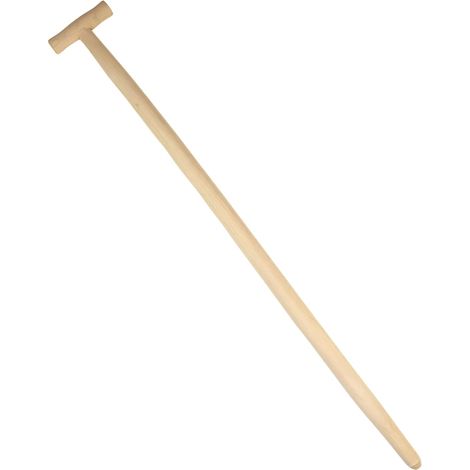 Manche de pelle type T, 100 cm, en bois (1/3)