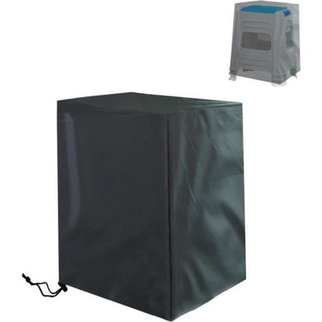 Stacked Chair Dust Cover Outdoor Garden Patio Furniture Protector Cover Waterproof Dustproof Chair Cover Rain Cover Chair Sofa (1/3)