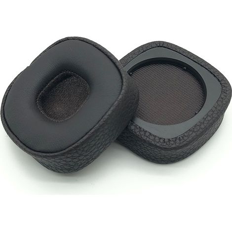 Cuscinetti auricolari di ricambio compatibili con le cuffie Marshall Major III, cuscinetti auricolari in memory foam sovraurali, marroni