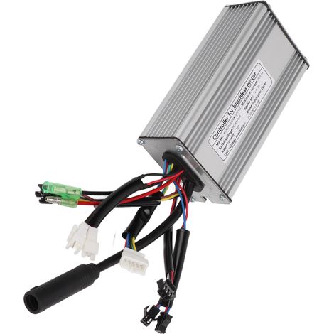 36V/48V 25A E-Bike-Controller mit doppeltem Beleuchtungskabel, Wärmeableitung und 9-Röhren-Controller (1/5)