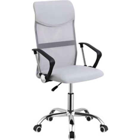 POLTRONA DIREZIONALE A GAS C/BRACCIOLI CLASSY GRIG - 1 pezzo