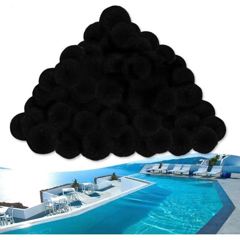 Balle filtrante Piscine Universel Boule Filtre aspirateur Skimmer Pompe Robot Sable, 700g (1/5)