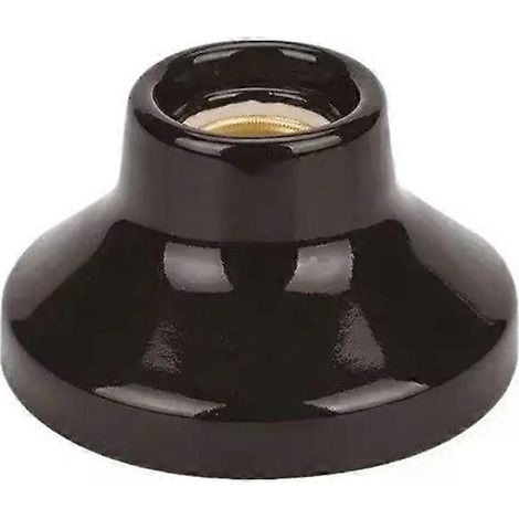 Support de lampe en céramique à monter soi-même, douille E27 en porcelaine, facile à installer, douille pour lampe LED. (1/5)