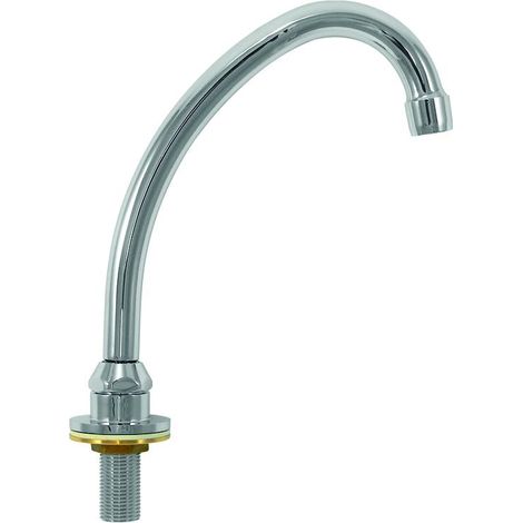 Bocca di erogazione standard cromata A 150 mm - B 150 mm