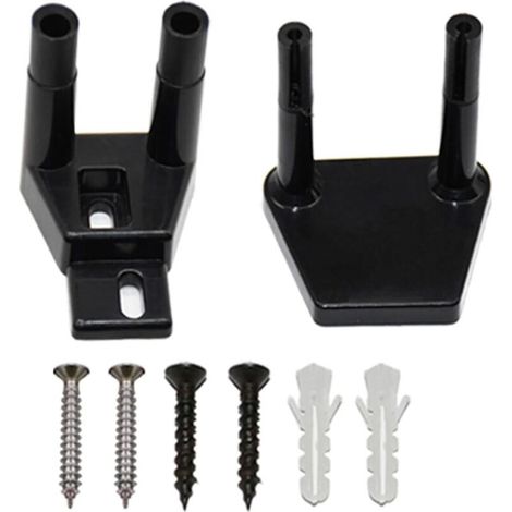 Guida a parete per porte scorrevoli tipo fienile - Guida a pavimento regolabile - Accessori regolabili per ferramenta per porte tipo fienile