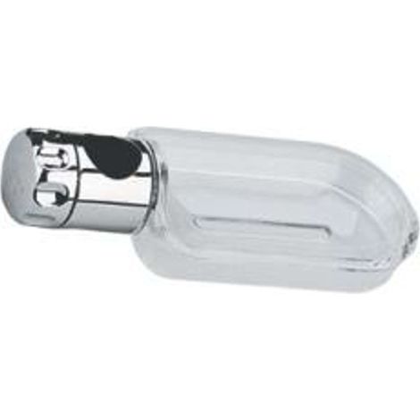 Porte-savon chrome pour barres de douche Relexa – Finition GROHE StarLight – 28856000 (1/5)