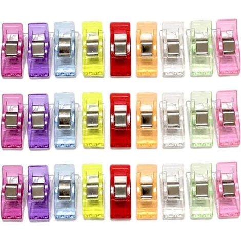 Aiguilles à coudre multicolores, paquet de 20 (1/5)