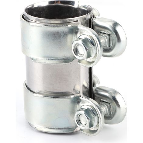 Conector de abrazadera de tubo de escape SUNXURY 1K0253141M, apto para A1, A3, A4, A5, A7, abrazadera en T de 50 x 95 mm (1/5)