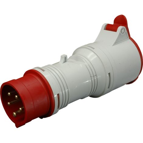 Adaptateur orno conversion rouge plastique ABS 16A 32A